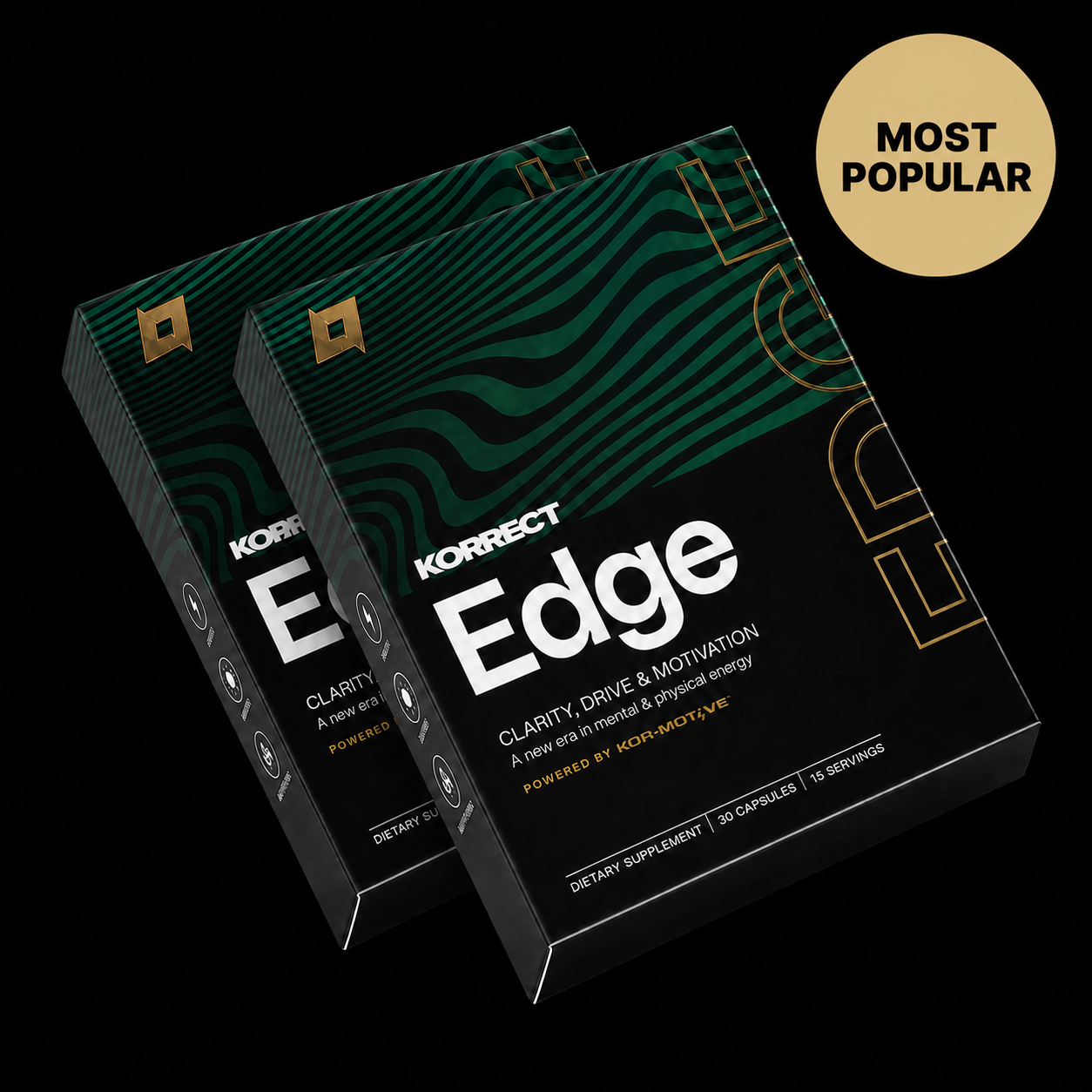 Korrect Edge™ Capsules - 2 Boxes (60)