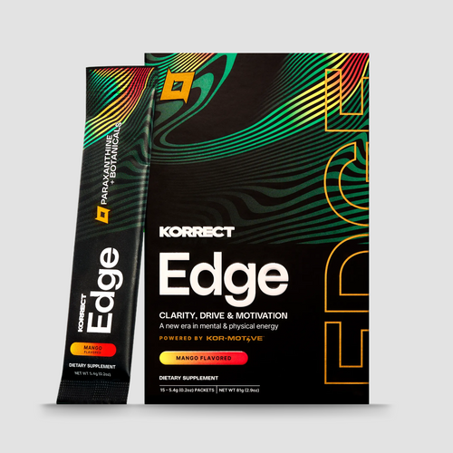 Korrect Edge™ Instant: Paraxanthine Focus Drink Mix, Low Caffeine