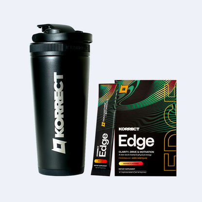 Edge + Shaker Bottle