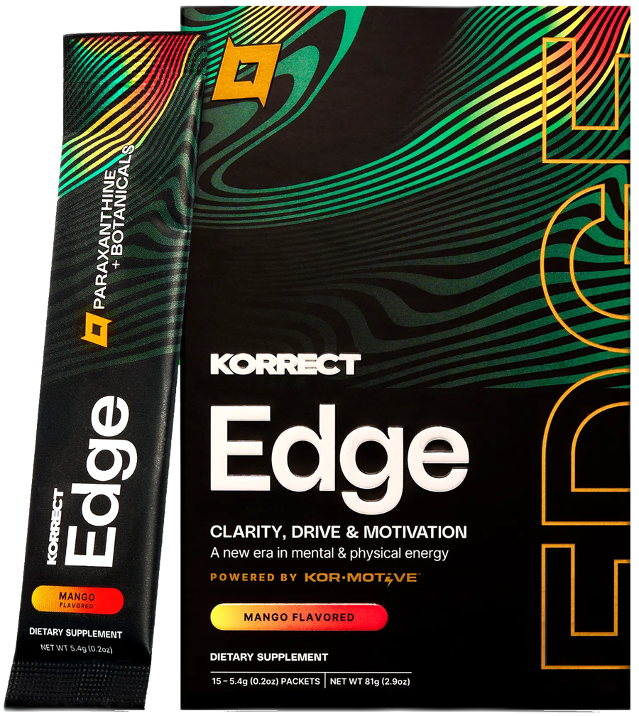 Korrect Edge Instant, mango stick packs